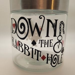 Wonderland Personalized Jar Kitchen and Home Decor Container